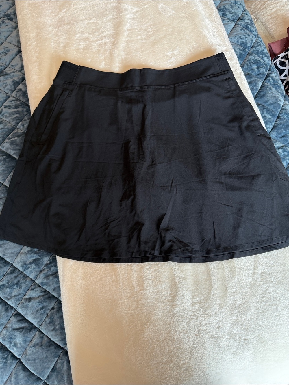 Athleta Classic Black A-Line Women's Skort - Size 12